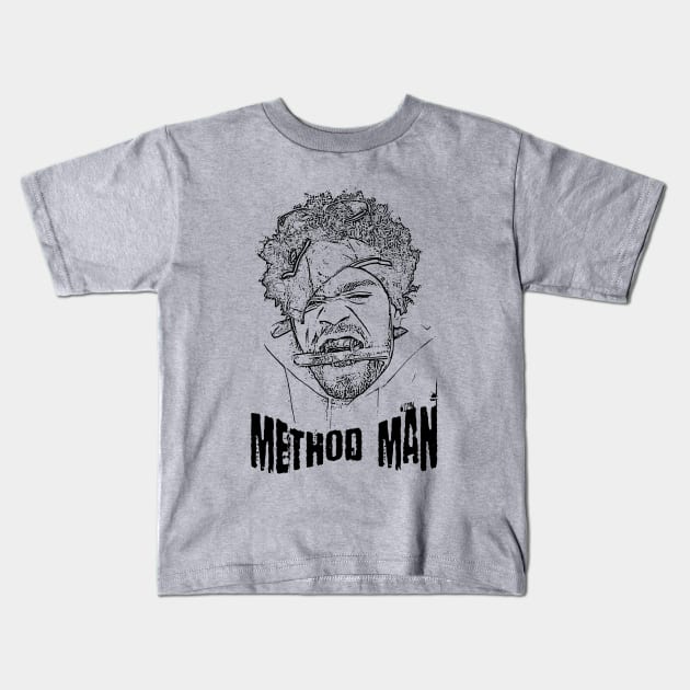 Method Man // Giant bomb Kids T-Shirt by Degiab